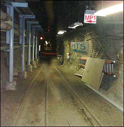 Выход в тоннель HT5